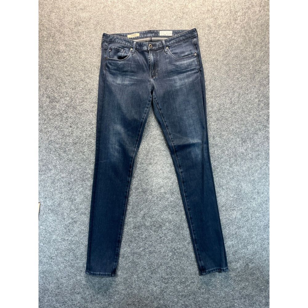 AG Adriano Goldschmied Jeans Womens 27 The Legging Skinny Knit‎ Luxe Denim